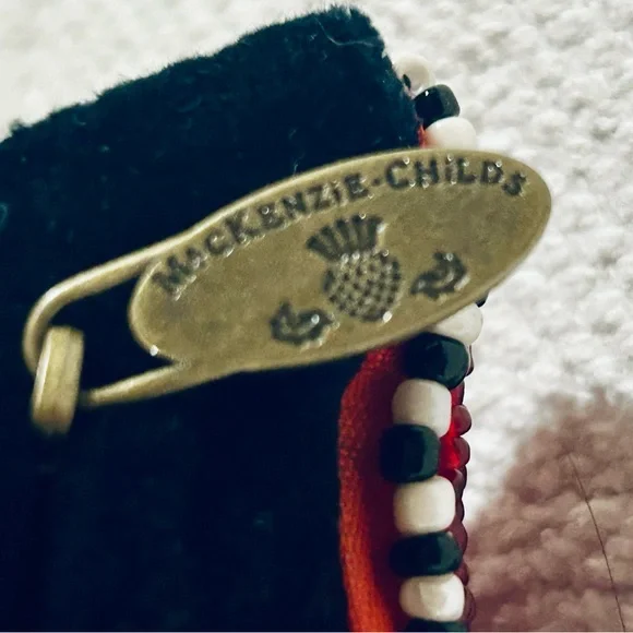 NWT Mackenzie Childs Pillow OS - Picture 4 of 7